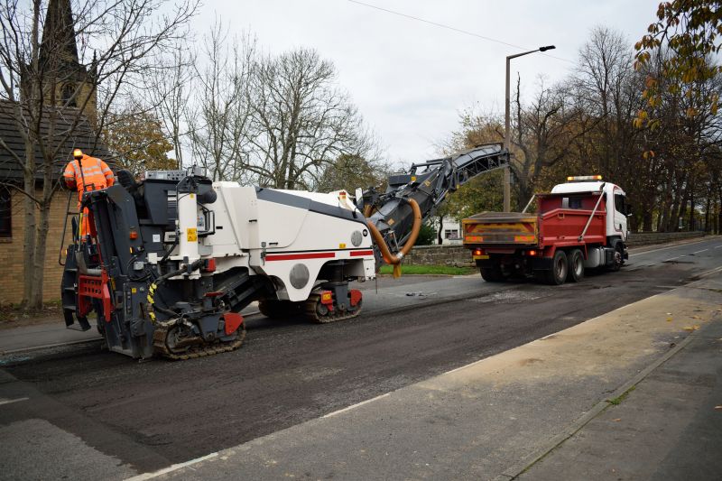 Products For Pavement Grinding Service in use